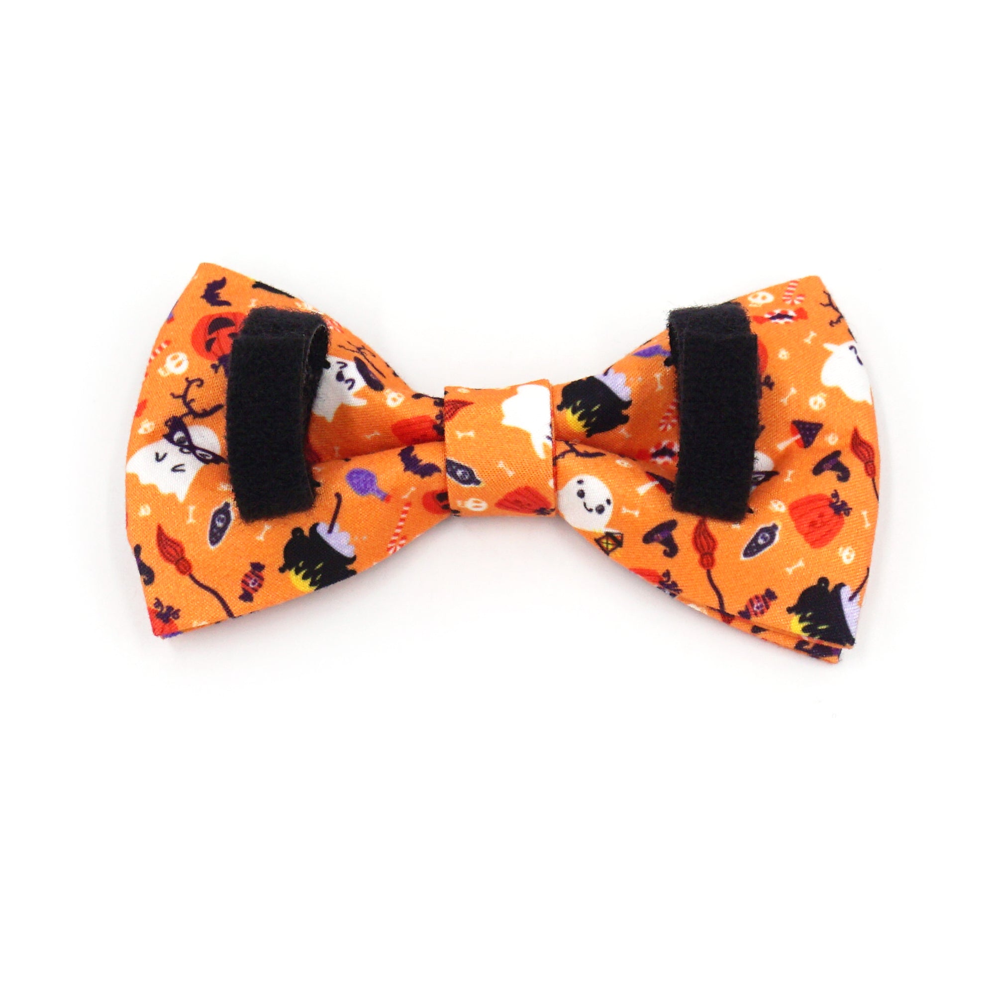 Tiny Pumpkin Patch Stroll Set – Collar, Leash & Bowtie