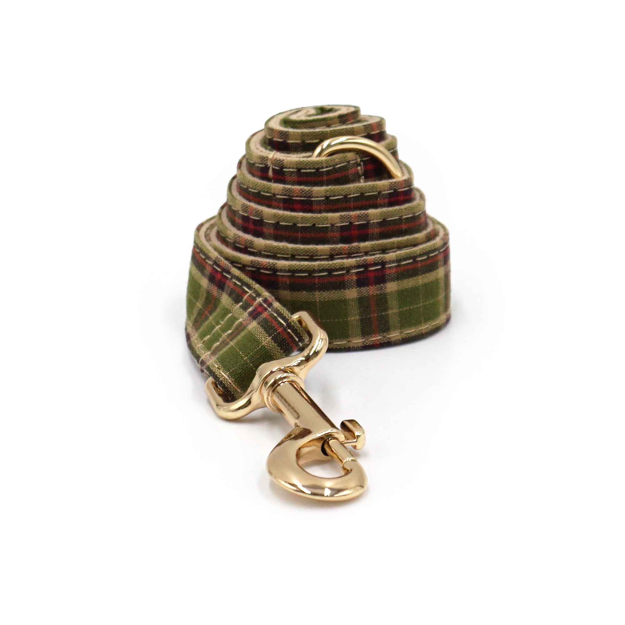 Tiggy’s Retro Green Set  - Collar, Leash, Harness and Accessories