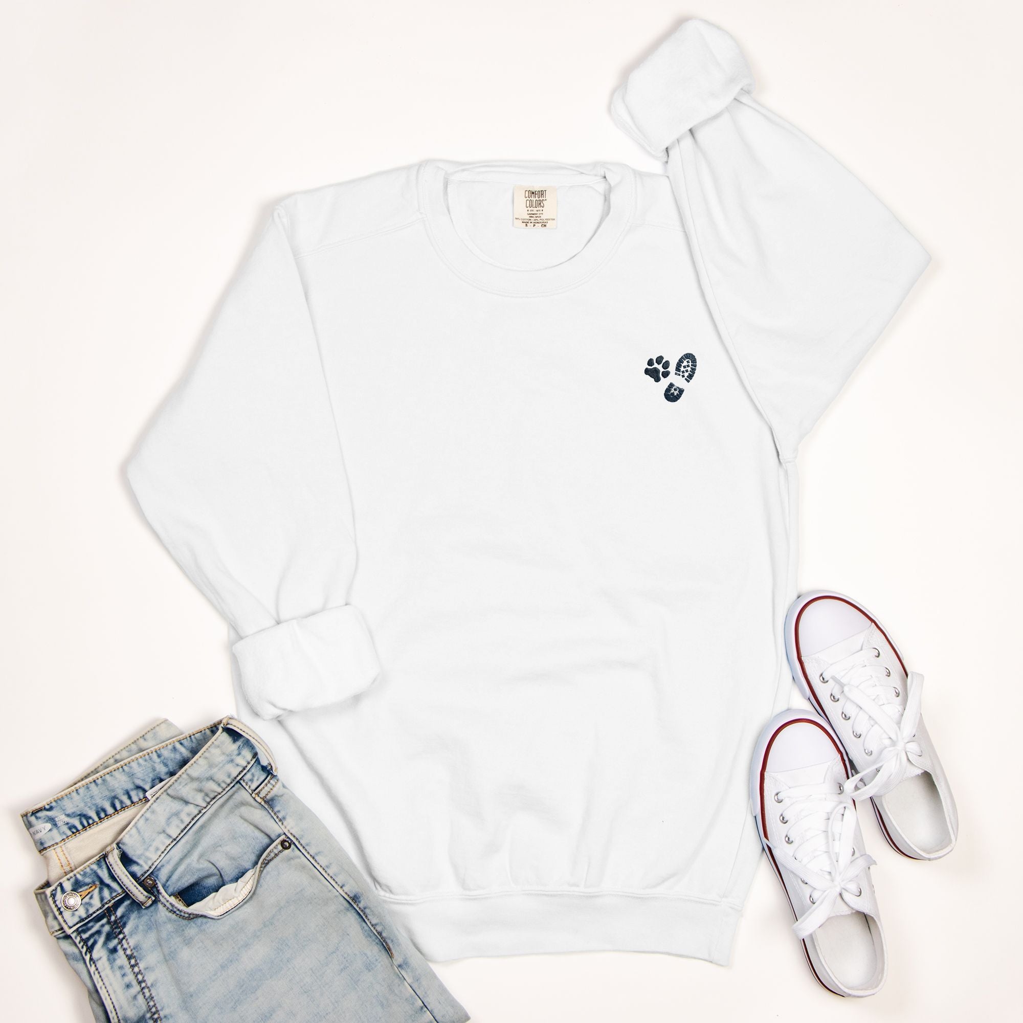 Teddy's Loyal to the Last Mile™ Comfort Colors 1566 Crewneck Sweatshirt