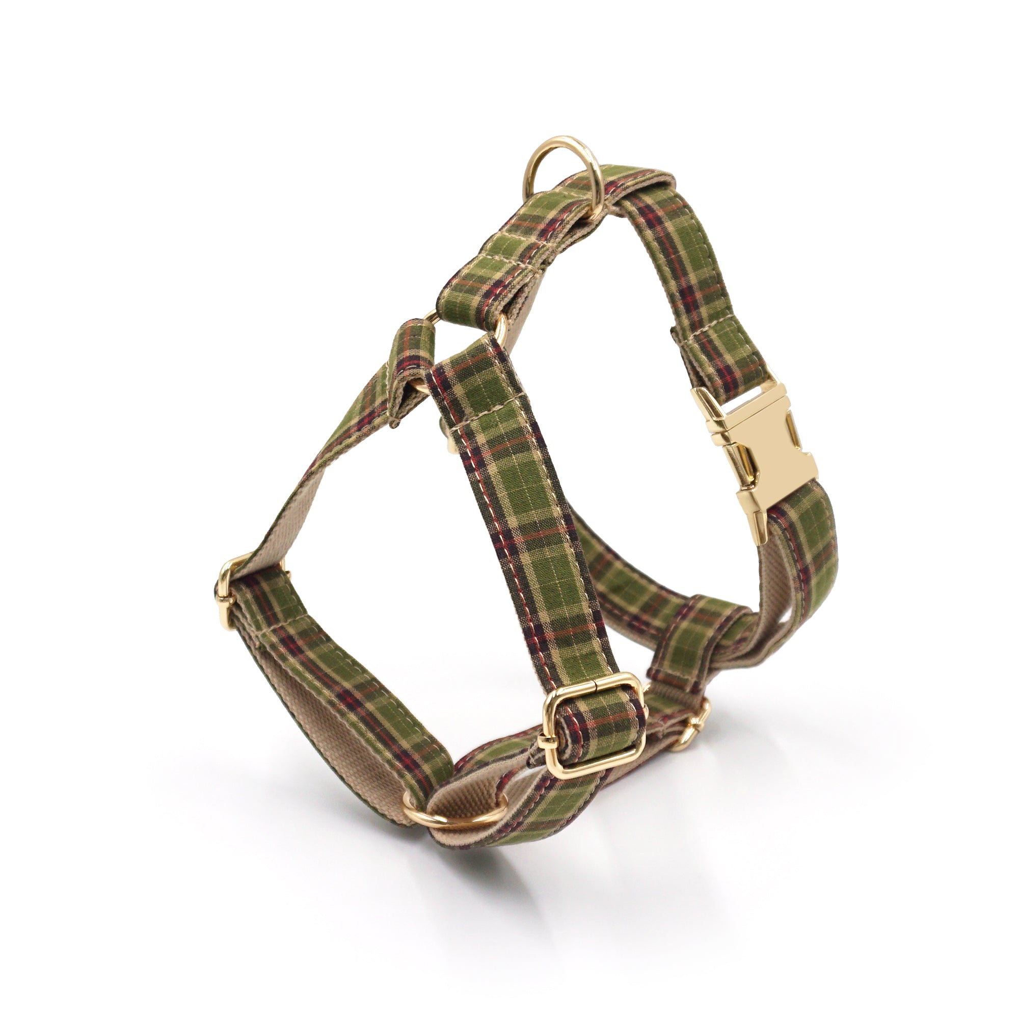 Tiggy’s Retro Green Set  - Collar, Leash, Harness and Accessories