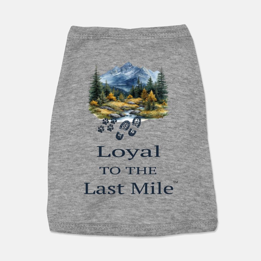 Teddy's Loyal to the Last Mile™ Matching Dog Tank
