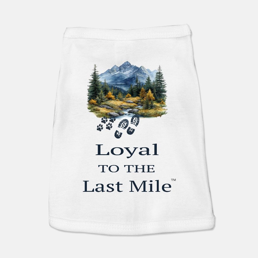 Teddy's Loyal to the Last Mile™ Matching Dog Tank