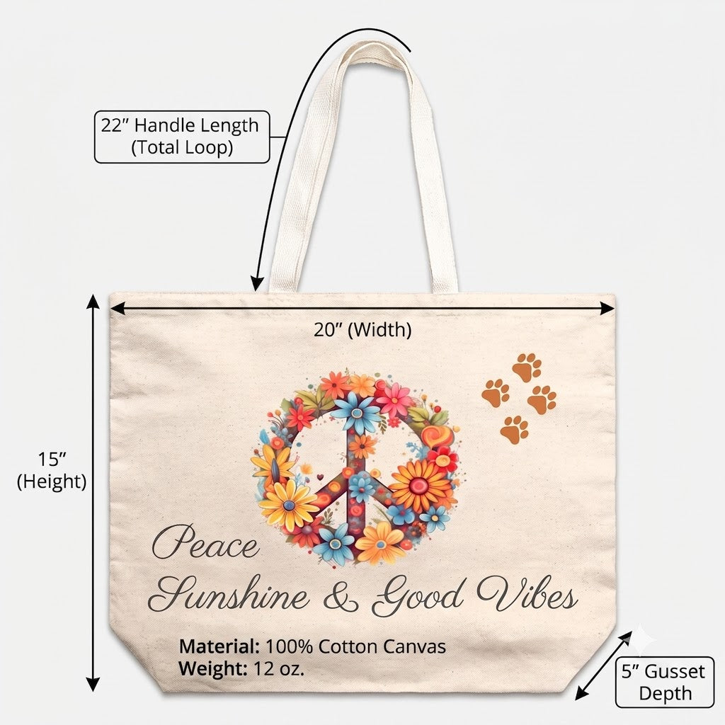 Tiggy's Good Vibes Tote