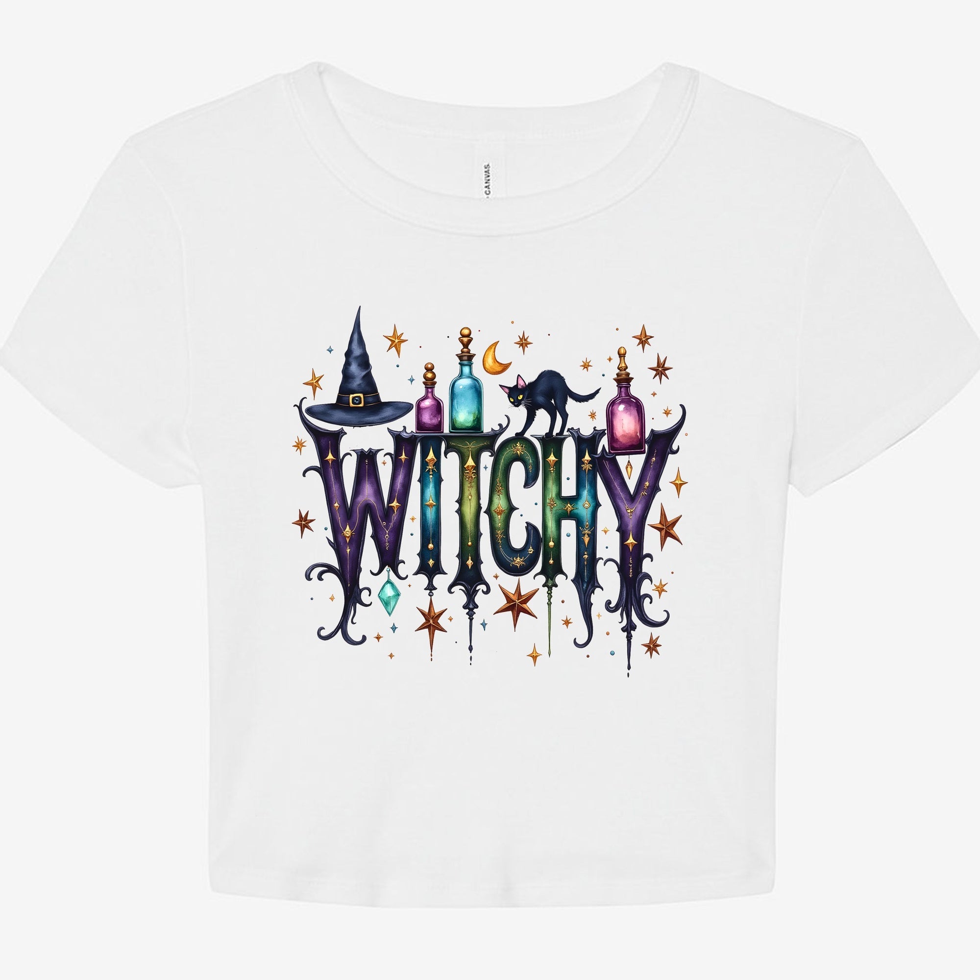 Witchy & Wonderful Women’s Cropped Baby Tee
