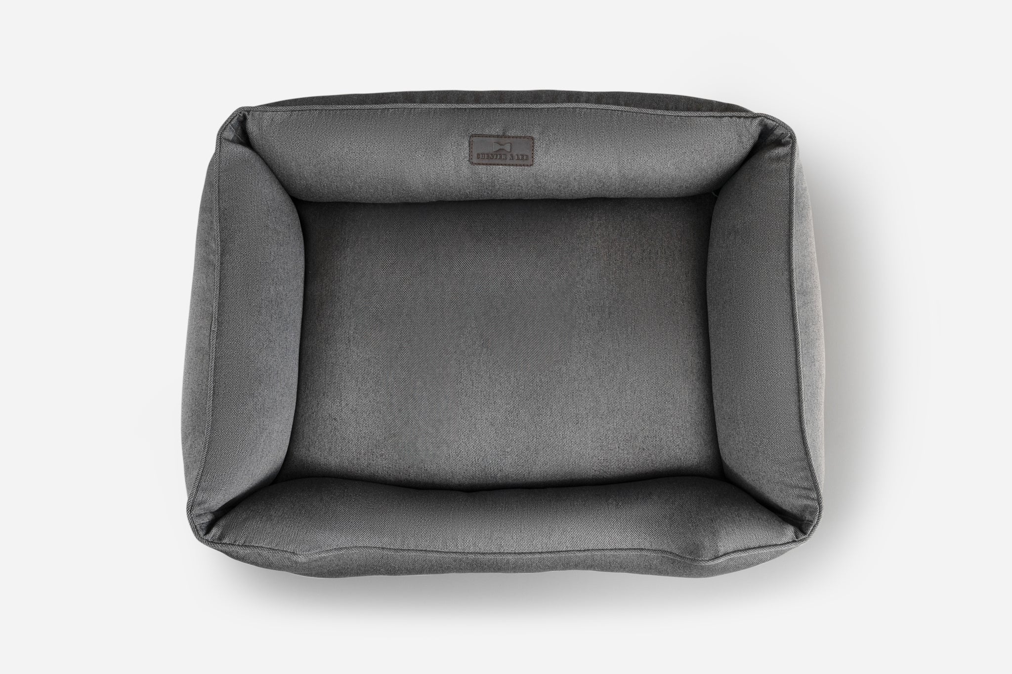 Chester & Lee Cotton Sleeper Dog Bed – Gray
