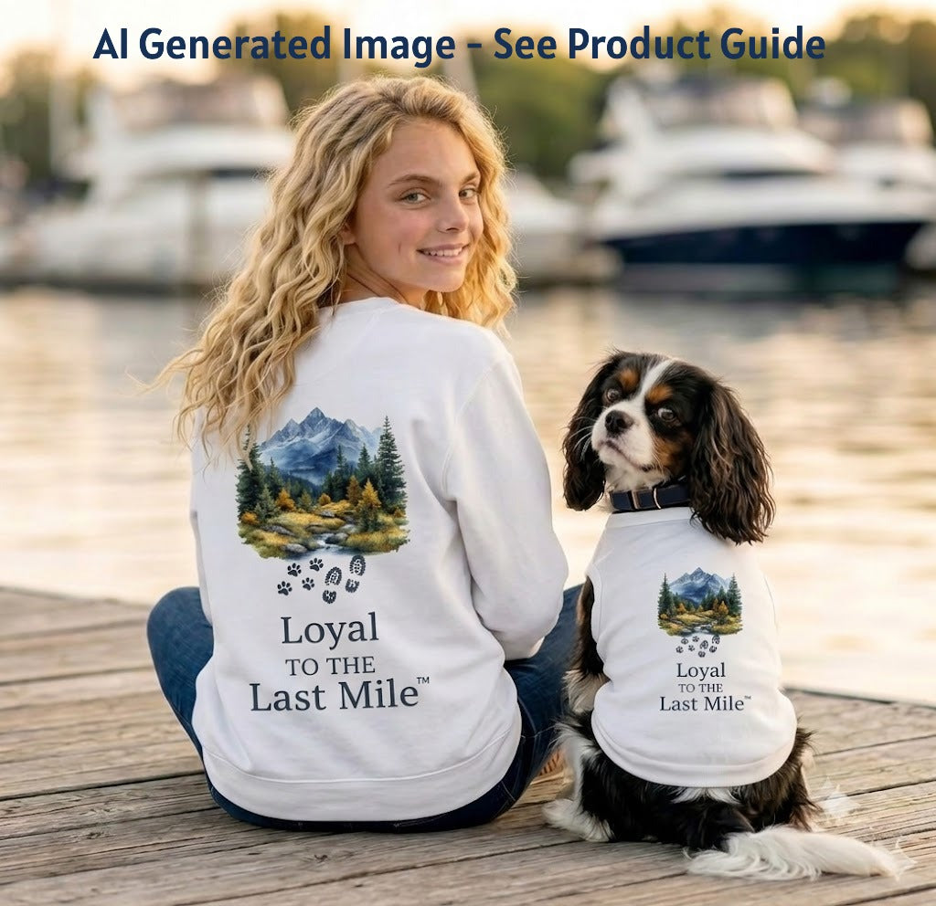 Teddy's Loyal to the Last Mile™ Matching Dog Tank