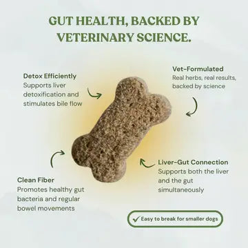 Botanical Bones Inner Glow Healthy Digestion Dog Treats – 4 oz.
