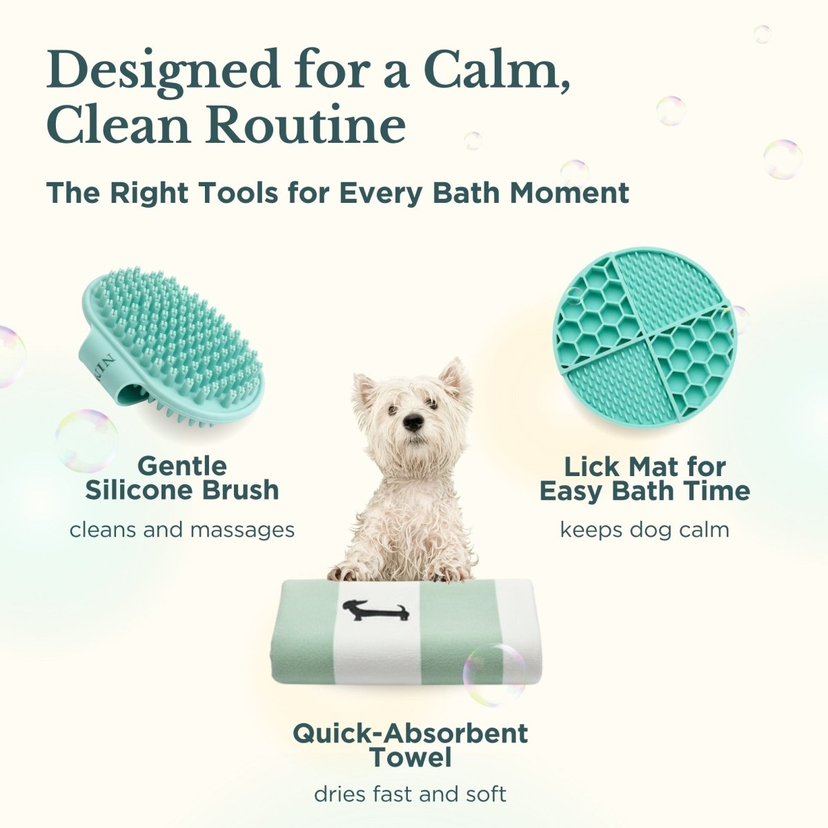 Calming Bath Kit for Dogs