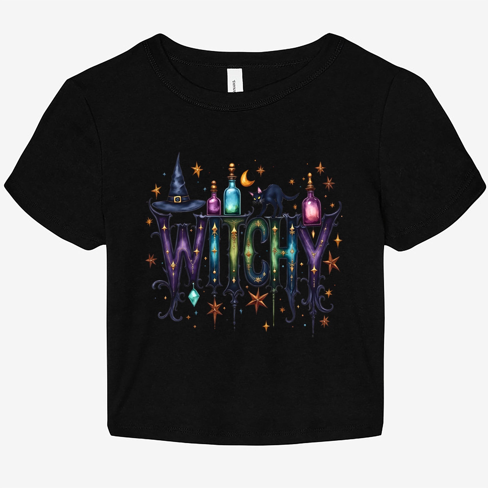 Witchy & Wonderful Women’s Cropped Baby Tee
