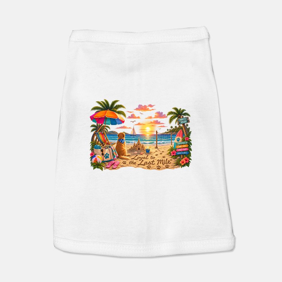Loyal to the Last Mile™ Tropical Beach Pet Tank