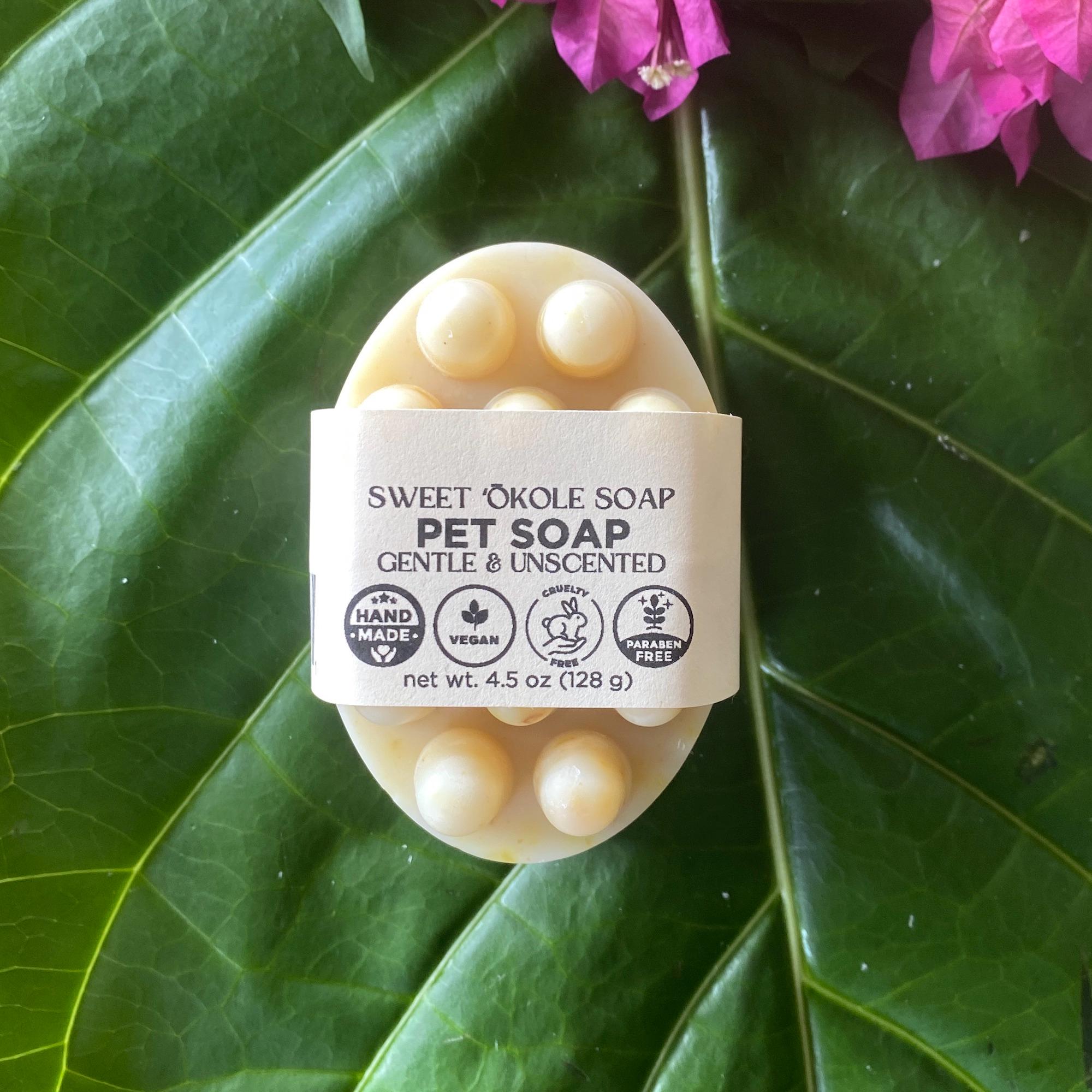 Natural Pet Shampoo Bar | Gentle & Unscented